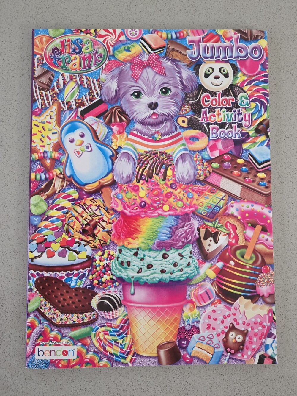 Lisa Frank Coloring And Activities Book